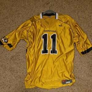 Nike Gold Team Jersey XL Missouri Tigers